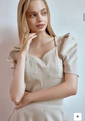 リエルリシェ Rielle Riche Frill Sheer Blouse - メルカリ