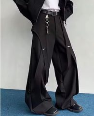 未使用級✨CIVARIZE サス付き ワイド ベルテッドボンテージ パンツ 46