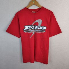 00s vintage 半袖Tシャツ レッド HINANOTAHITI ゆるだぼ - メルカリ
