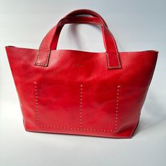 ゲンテン genten イエロー トートバッグ 総柄デザイン 肩掛け可能 