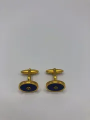 dunhill ダンヒル カフス ロゴ ラピスラズリ カフスボタン カフス