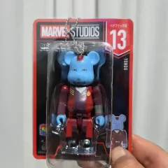 古典漫画キャラクターグッズフィギュアBE@RBRICK(ベアブリック)MARVEL(マーベル)ガーディアンズ・オブ・ギャラクシー বিপজ্জনক(ヨンドゥ)キーホルダー ストラップ