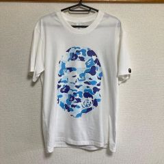 L 激レア 新品 A BATHING APE（エイプ）迷彩レッドカモ Tシャツ - メルカリ
