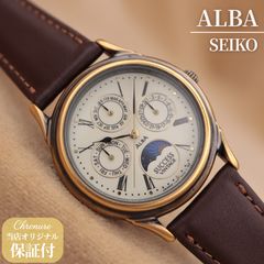 セイコー アルバ V33F-6A10 SEIKO ALBA サクセス トリプルカレンダー