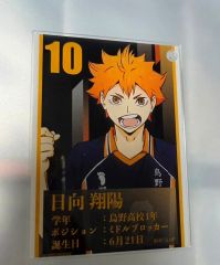 ハイキュー!! 日向翔陽 PR haikyu promo card ハイキュー!! 日向翔陽 PR haikyu promo card - メルカリ