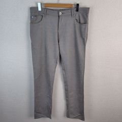 LANVIN COLLECTION Chino Pants, Straight Leg, Linen Blend, Gray, Men's, Vintage, Fashionable, Classic