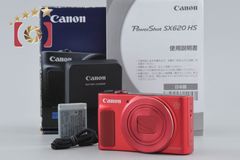 新品級 キャノン PowerShot SX620 レッド 箱・説明書付 H317 - メルカリ