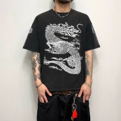 KAMIYA KMY-SNAKE Distressed Tee - メルカリ