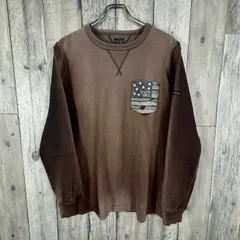 SCHOTT BROS. NEW YORK ショット フェード ブラウン 両V Vガゼット 肉厚 厚地 ロンT 長袖 Tシャツ メンズ L サイズのサムネイル