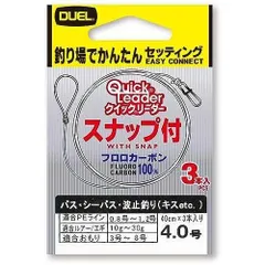 DUEL デュエル クイックリーダー 4.0号 クリアーのサムネイル
