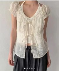 新品未使用❤️タグ付き❤️JOSE MOON ❤️RAFFLE LACE TOPS - メルカリ