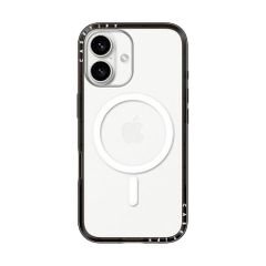 [신품]CASETiFY 컴팩트 iPhone 16 케이스 [MagSafe 대응/박형 경량/내충격] - 블랙 6e74d813