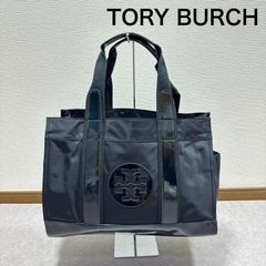 B199【2way】TORY BURCH☆ナイロン ショルダーバッグ ネイビー | Mercari