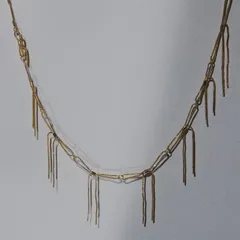 【Nothing And Others/ナッシングアンドアザーズ】Ribbon Link Necklace/リボンリンクネックレスのサムネイル