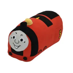新品 nishikawa【西川】 きかんしゃトーマス 抱き枕 ジェームス 洗える ふわふわ パイル 46X20cm レッド LH63303070のサムネイル
