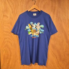 00s LOCAL CELEBRITY Tシャツ ブルー メンズ 半袖カットソー - メルカリ