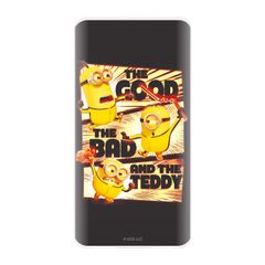 신품 구루만디즈 [미니언즈 피버] 시리즈 USB / USB Type-C 4000mAh 리튬 이온 폴리머 충전기 2.1A 쿵푸 MINI-358A