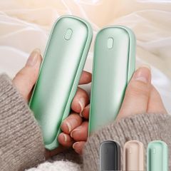 YUSIDO 충전식 카이로 10000mAh 대용량 1대 2역 크리스마스 선물 장시간 연속 사용 3단계 온도 조절 급속 발열 핸드 워머 전기 usb 모바일 카이로 초경량 컴팩트 운반하기 쉬운 차가운 대책 에코 세련된 선물 f38b95