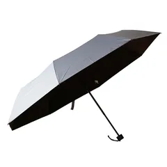 【新品】 小宮商店 風に強い 完全遮光 60cm 8本骨 晴雨兼用傘 丈夫 軽量 305g 日傘 雨傘 メンズ レディース 折りたたみ傘 遮光率100％ 開きやすい 折り畳み傘 男性用日傘 一級遮光 晴雨兼用耐風60 (グレー) 0