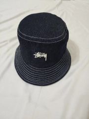Stussy デニム バケットハット S/M - メルカリ
