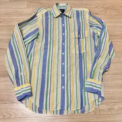 ドレイクス ワンポケット リネン/コットン シャツ Sのサムネイル