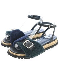 送料無料 sacai サンダル 厚底 ブラウン 38 - メルカリ