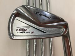 左利き レフティ】ツアーステージ X-BLADE CB アイアンセット9本 S