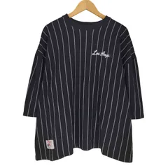 ウィリーチャバリア WILLY CHAVARRIA ビッグシルエットストライプTシャツ street メンズ  Mのサムネイル