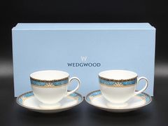 WEDGWOOD アレクサンドラ カップ＆ソーサー 2客セット - メルカリ