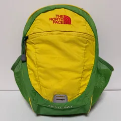 THE NORTH FACE ノースフェイス SMALL DAY スモールデイ リュック キッズ バックパック イエロー グリーン B623