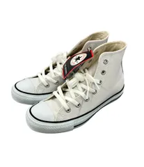 美品 コンバース ハイカットスニーカー レザーオールスター HI 1B907 レディース SIZE 24.5 (L) CONVERSE