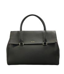 極美品】FURLA トートバッグ サッチェル ビジネスバッグ 通勤 黒 A4
