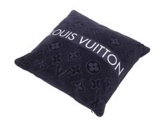 LOUIS VUITTON ネイビー クッション Louis Vuitton ルイヴィトン クッション ネイビー - メルカリ