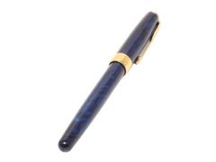 Pelikan 万年筆 ブルー ゴールドクリップ | Mercari