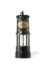 新品 WAQ Nocturne Lamp ノクターンランプ 小型オイルランプ オイルランタン シルバー/ブロンズ/ブラック ステンレス製 5時間点灯 替え芯 ガラス アウトドア キャンプ ソロキャン (BLACK（ブラック）)のサムネイル