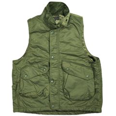 Engineered Garments レオパード ナイロンベスト XL - メルカリ