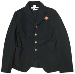 BEAMS BOY ビームスボーイ 日本製 メルトン4Bジャケット 13-16-0277-202 Free Navy テーラード ブレザー アウター g22572のサムネイル