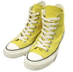 CONVERSE ADDICT チャックテイラーハイカットスニーカー　イエロー CONVERSE ADDICT チャックテイラーハイカットスニーカー イエロー