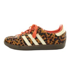 adidas samba 24cm ヒョウ柄 オレンジ - メルカリ