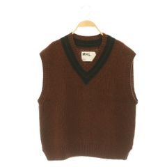 MHL. マーガレットハウエル リネンコットン ベスト ブラウン II - メルカリ