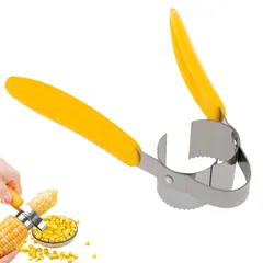 新品 RICISUNG とうもろこしカッター コーン粒取り器 コーンピーラー 脱穀機 トウモロコシカッター 粒を簡単に剥き取る 調理器具 皮むき ピーラー 多用途 手動式 家庭用 キッチン用具 便利小物のサムネイル