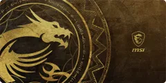 新品 MSI Agility GD80 DRAGON TIAMAT ゲーミングマウスパッド MS539のサムネイル