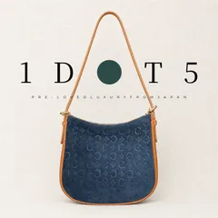 創業記念SALE❗️【美品】CELINE セリーヌ Cマカダム スエード レザー ワンショルダーバッグ ネイビー オールドセリーヌ ヴィンテージのサムネイル