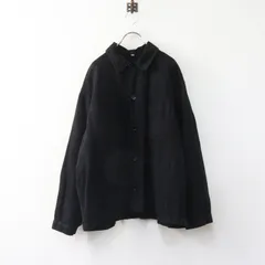 フランス製 Bshop購入 ベトラ VETRA SUPER コットンリネンキャンバス カバーオール 42 ブラック┃黒 染色 メンズ【2400014970791】のサムネイル