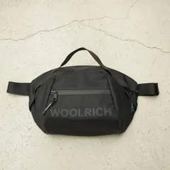 美品24AW WOOLRICH by Todd Snyder ウールリッチ トッドスナイダー Crossbody Bag in X-PAC ウエスト バッグ カバン Black Label 黒 3078Q♪のサムネイル