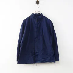 美品 Archive フォーティファイブアール 45R 45rpm インディゴ染め コットン ドローストリングシャツ 3 ネイビー／【2400014978025】のサムネイル