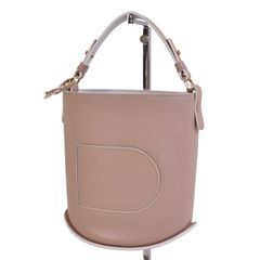 極美品 デルヴォー DELVAUX バッグ パン ミニバケット Pin Mini