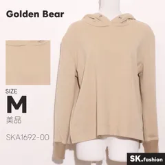 美品 Golden Bear トップス パーカー　長袖　シンプル　バイカラー　綿混のサムネイル