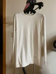 Alexander Wang 白 ロングスリーブ クルーネック Tシャツのサムネイル