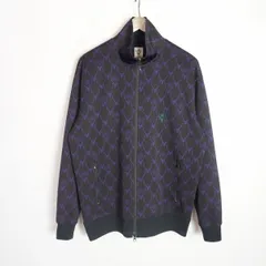 美品 定番South 2 West 8 (S2W8) サウスツーウエストエイト TRAINER JACKET ジャージ トラック ジャケット NS808 サイズL 総柄3059Q♪のサムネイル